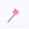 cute plush lollipop with built-in bells cat toy